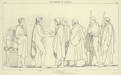 La embajada a Aquiles